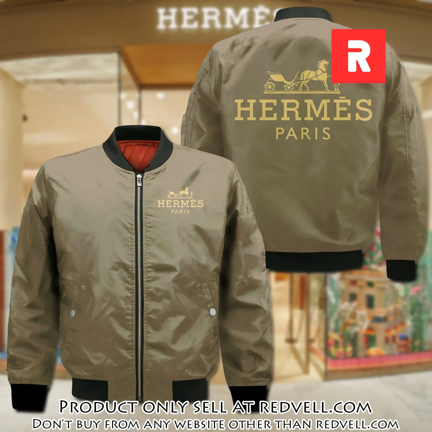 Hermes bomber jacket luxury brand clothing clothes outfit for men women 01 rv3948781